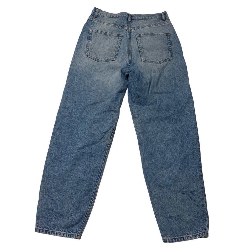 Reformation Jeans High Rise Tapered Leg Shasta Wash Blue Denim Size 26 - Picture 3 of 9